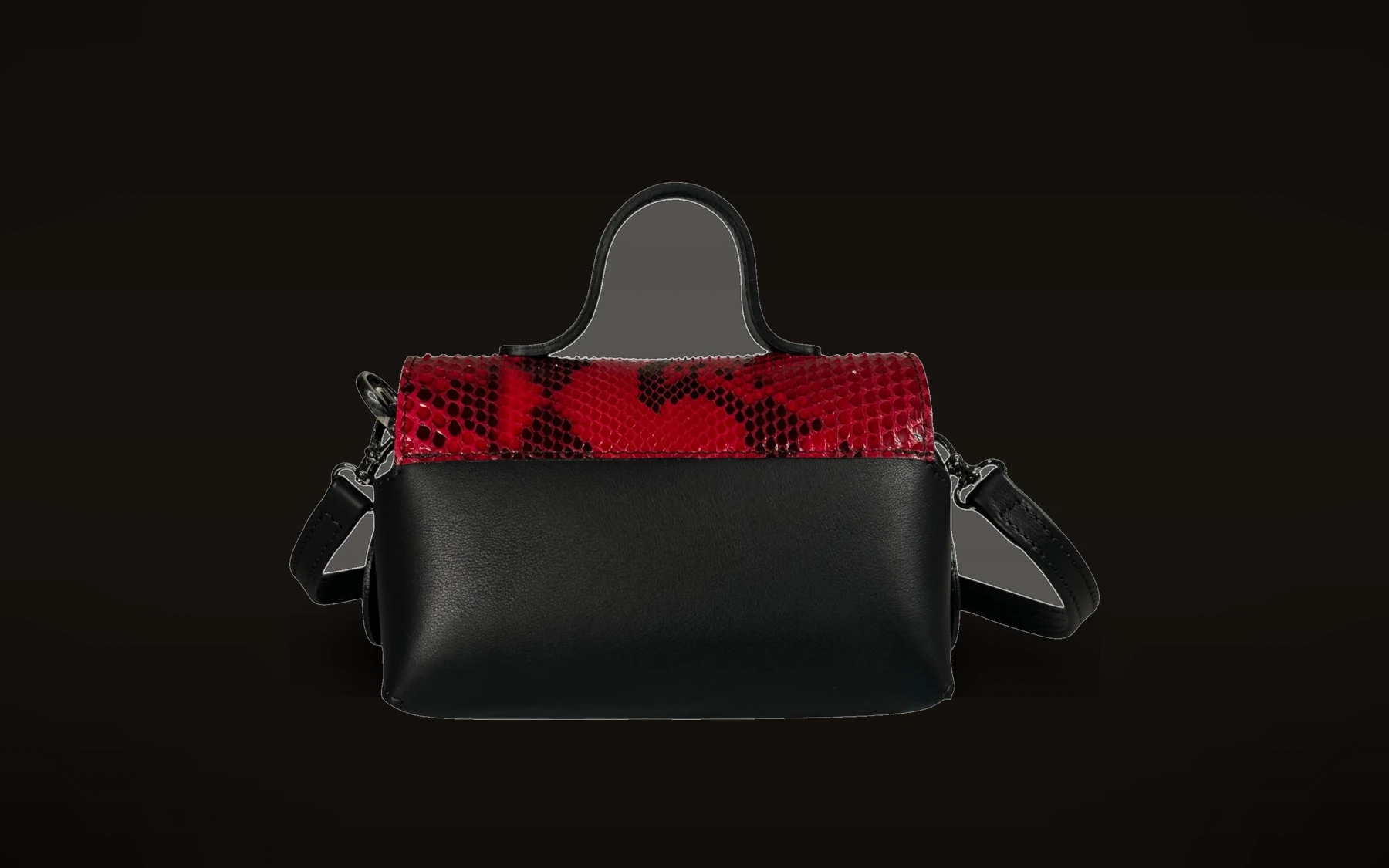 Red Python Amy Bag source image 2